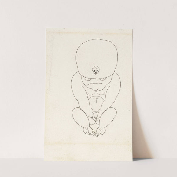 Crouching Midget (1892-98) by Aubrey Vincent Beardsley