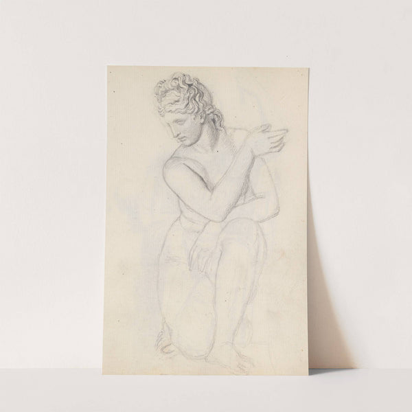 Crouching Venus, from the Gabinetto delle Maschere, Vatican Museum, Rome by John Flaxman