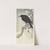 Crow at full moon by Ohara Koson