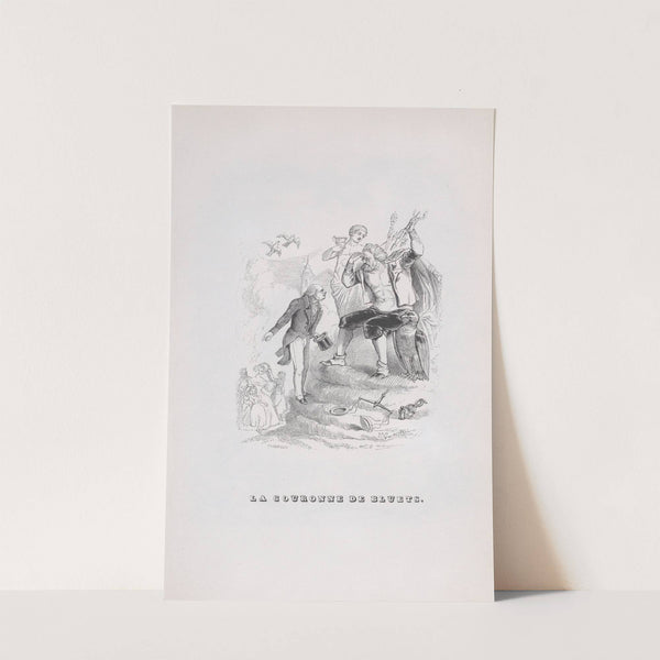 Crown of Cornflowers by J. J. Grandville