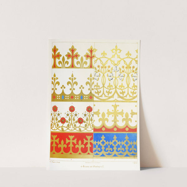 Crowns and Cresting by Augustus Pugin