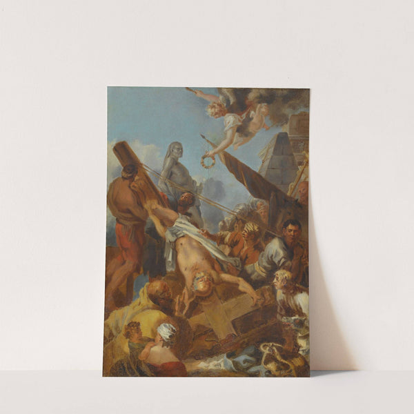 Crucifiement de saint Pierre (1643) by Sébastien Bourdon