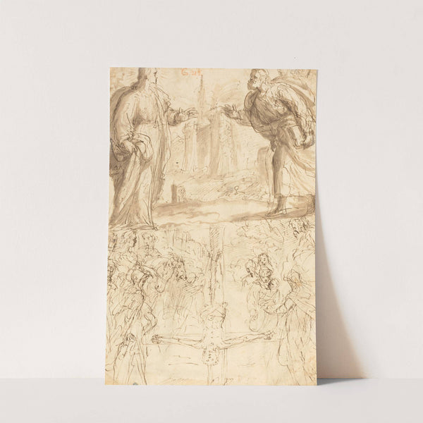 Crucifixion of Saint Peter by Giulio Cesare Procaccini