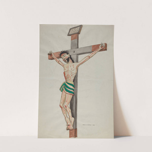 Cruciform - Bulto by Majel G. Claflin