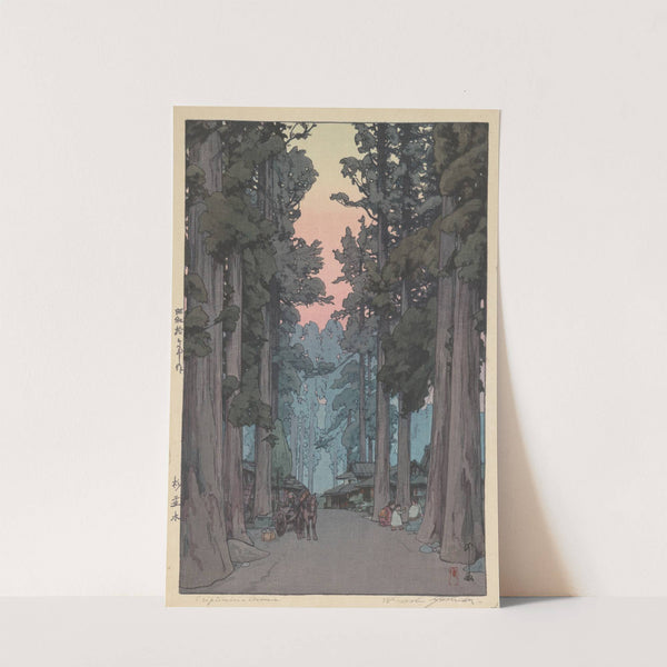 Crytomeria Avenue (Sugi Namiki) by Yoshida Hiroshi