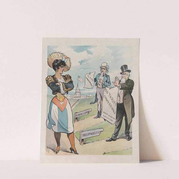 Cuba’s choice (1902) by Udo Keppler