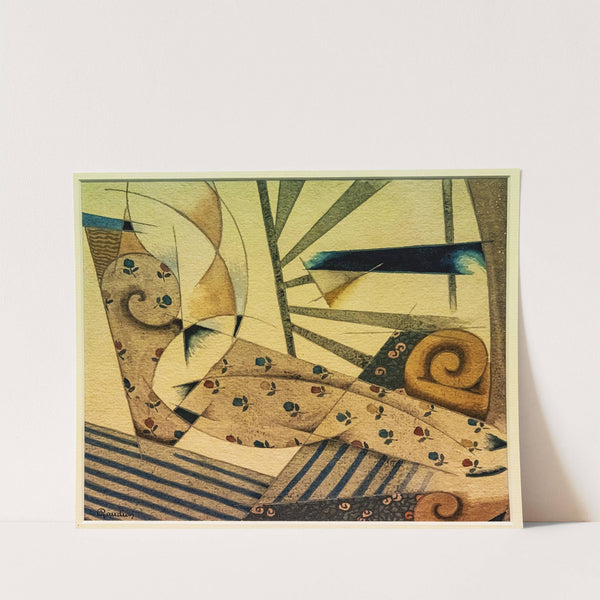 Cubic odalisque by Georges Gaudion