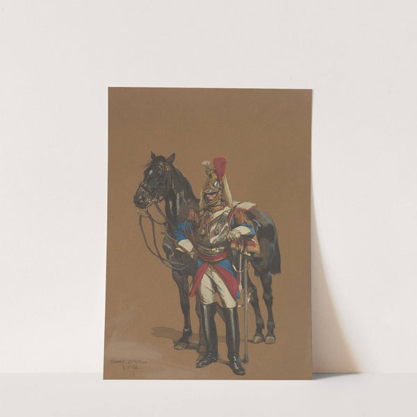 Cuirassier by Jean-Baptiste Édouard Detaille