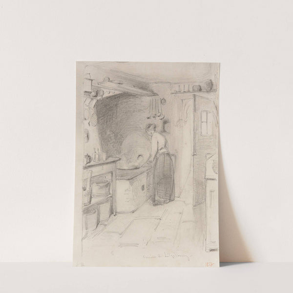 Cuisine a Lutzelbourg (1858) by James Abbott McNeill Whistler
