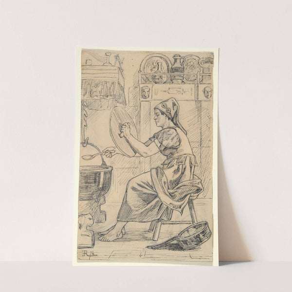 Cuisinière Norwegienne (Norwegian Cook) (1879) by Félicien Rops