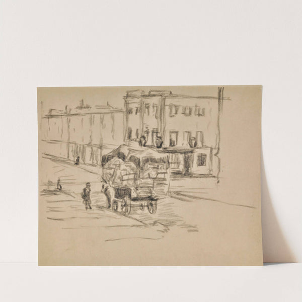 Cumberland Market by Robert Polhill Bevan