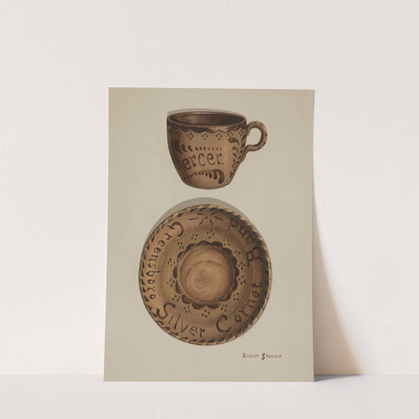 Cup and Saucer by Robert Stewart