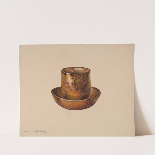 Cup and Saucer by Aaron Fastovsky