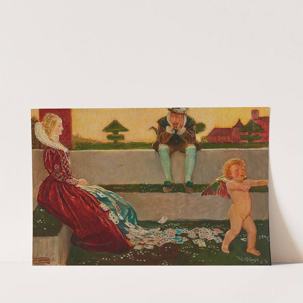 Cupid And Campaspe (1899) by Byam Shaw