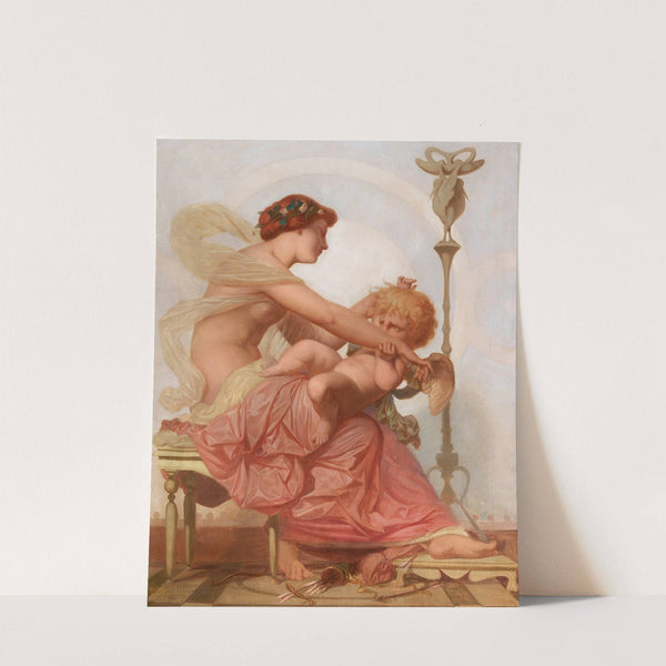 Cupid And Psyche by Eugene Froment Delormel