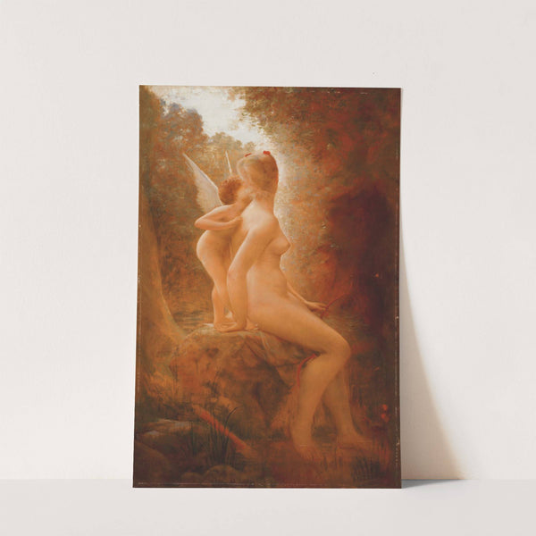 Cupid and Psyche by Charles Auguste Sellier