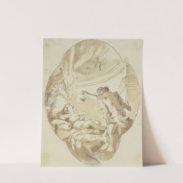 Cupid and Psyche by Gaspare Diziani