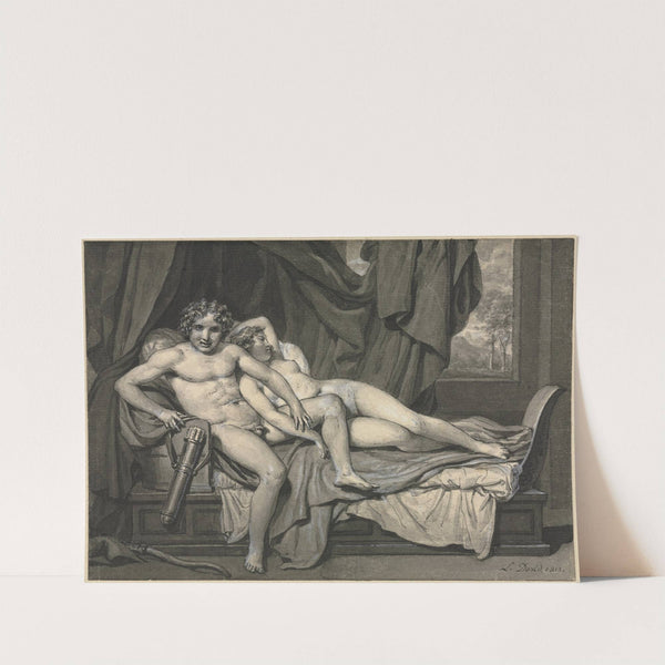 Cupid and Psyche (1813) by Jacques Louis David