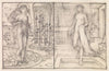 Cupid and Psyche – Two Studies of Venus on the Margin of the Sea and Psyche at the Bath