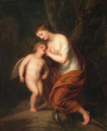 Cupid nurtured by Hope