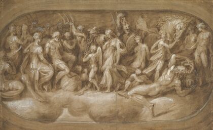Cupid Presenting Psyche to the Gods