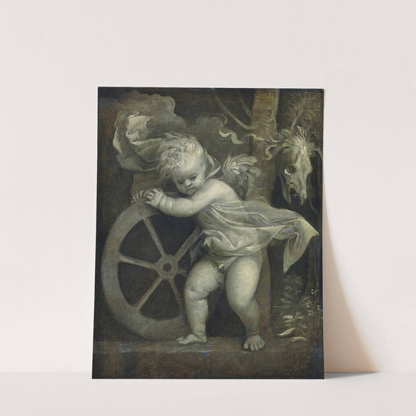 Cupid With The Wheel of Time by Titian