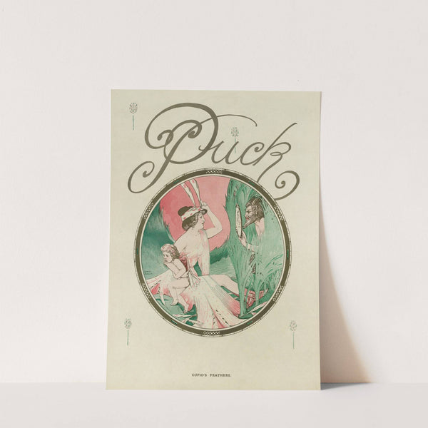 Cupid’s feathers (1911) by Léon-Victor Solon