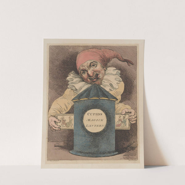 Cupid’s magic lantern. (1797) by Thomas Rowlandson