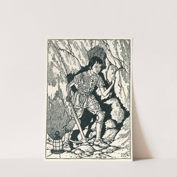 Curdie kept quite still (1949) by Charles Folkard