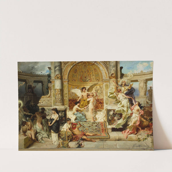 Curtain for the City Theatre in Kraków, sketch (1893 - 1894) by Henryk Siemiradzki