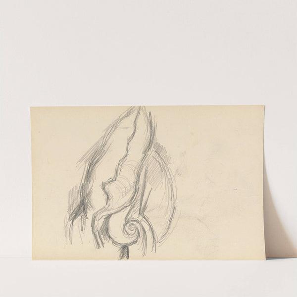 Cushion of an Armchair (1886-1889) by Paul Cézanne