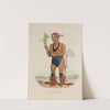 CUT-TAA-TAS-TIA; A Celebrated Chief of the Fox Tribe (1835) by James Otto Lewis