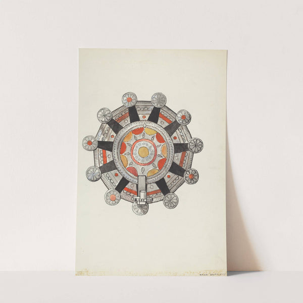 Cut Tin Candle Holder by Dana Bartlett