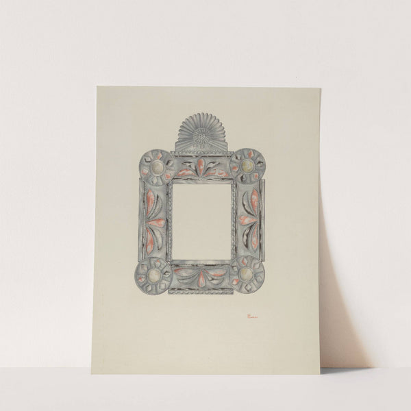 Cut Tin Picture Frame (c. 1940) by Hal Blakeley