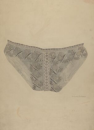 Cutwork Lace Bib