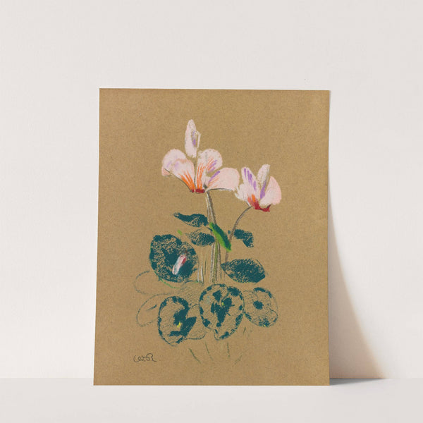 Cyclamen by Odilon Redon