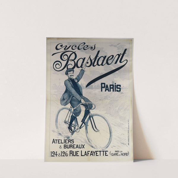 Cycles Bastaent Paris (1895) by Charles Tichon