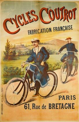 Cycles Coutrot Fabrication Francaise (1880-1890)