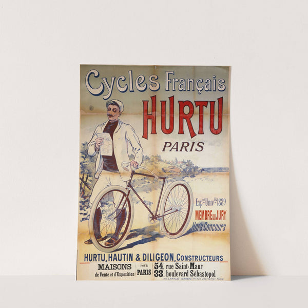 Cycles Français HURTU PARIS (1892) by Eugène Ogé