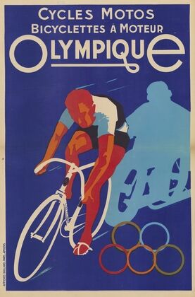 Cycles, motos. Bicyclettes à moteur Olympique (1931)