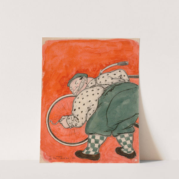 Cycliste (1908) by Louis de Fleurac