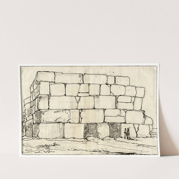 Cyclopian building by David Humbert de Superville