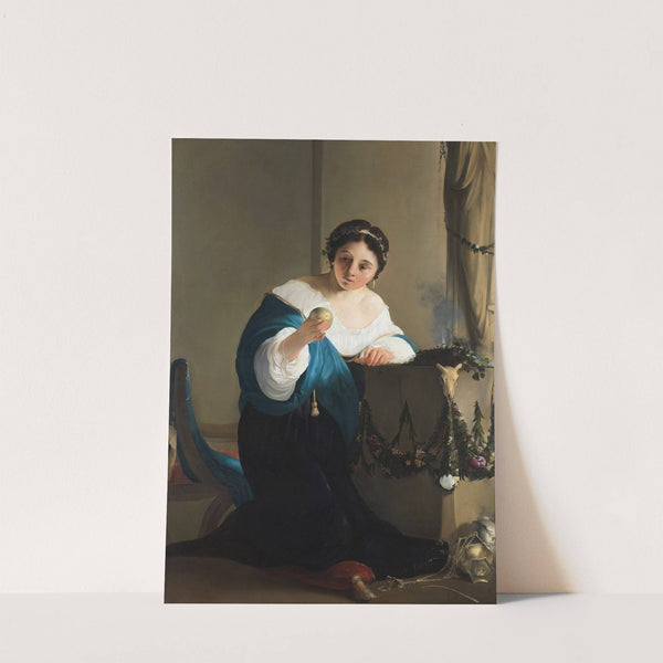 Cydippe With The Apple of Acontius (C. 1645 - C. 1655) by Paulus Bor