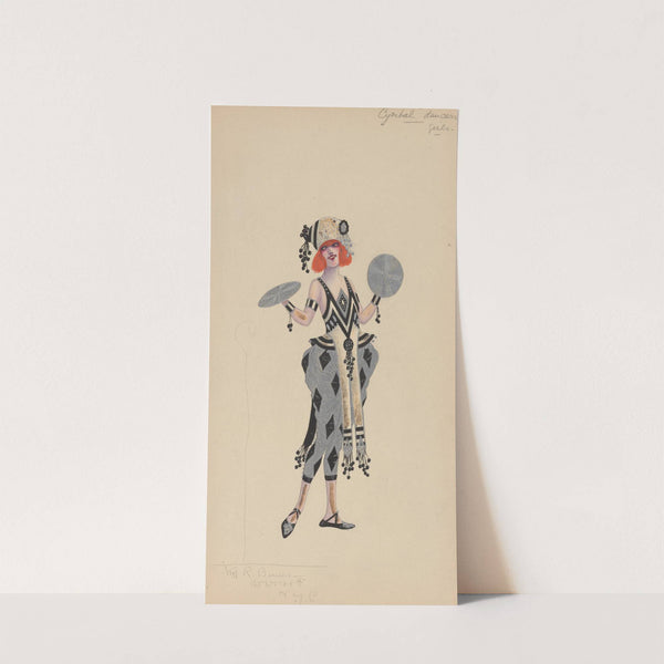 Cymbal Dancers-Girls by Will R. Barnes