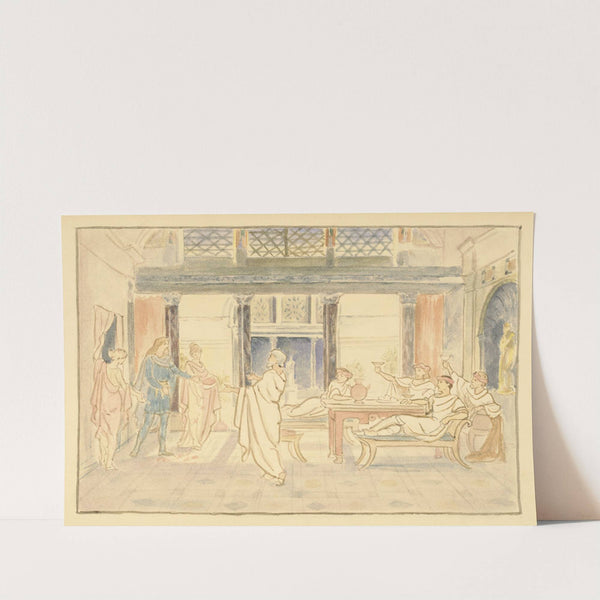 Cymbeline; Act I, Scene IV (1890s) by Walford Graham Robertson