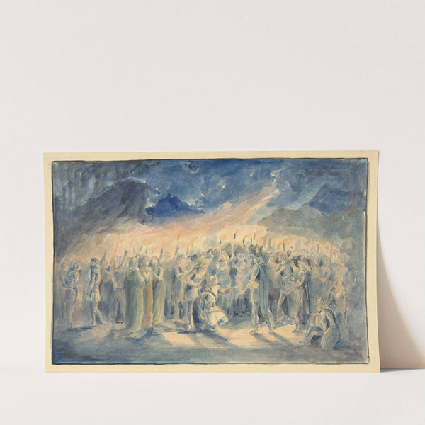 Cymbeline; Act V, Scene V (1890s) by Walford Graham Robertson