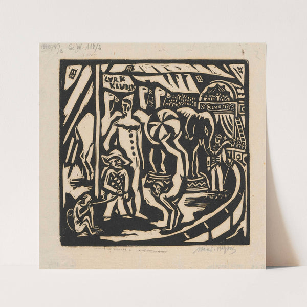 Cyrk (1926) by Wacław Wąsowicz