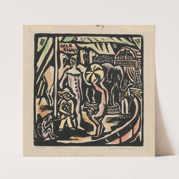 Cyrk (1926) by Wacław Wąsowicz