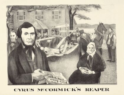 Cyrus McCormick’s reaper