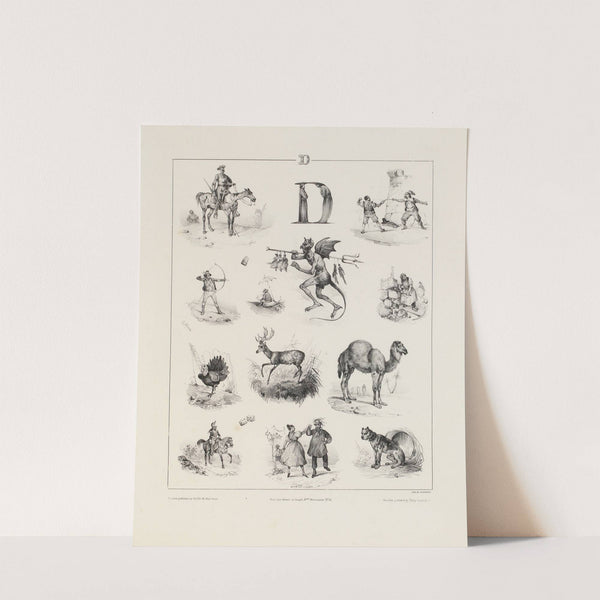 D (1833) by Victor Adam